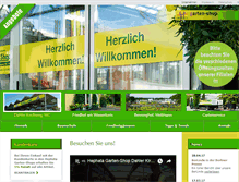 Tablet Screenshot of hephata-garten-shop.de
